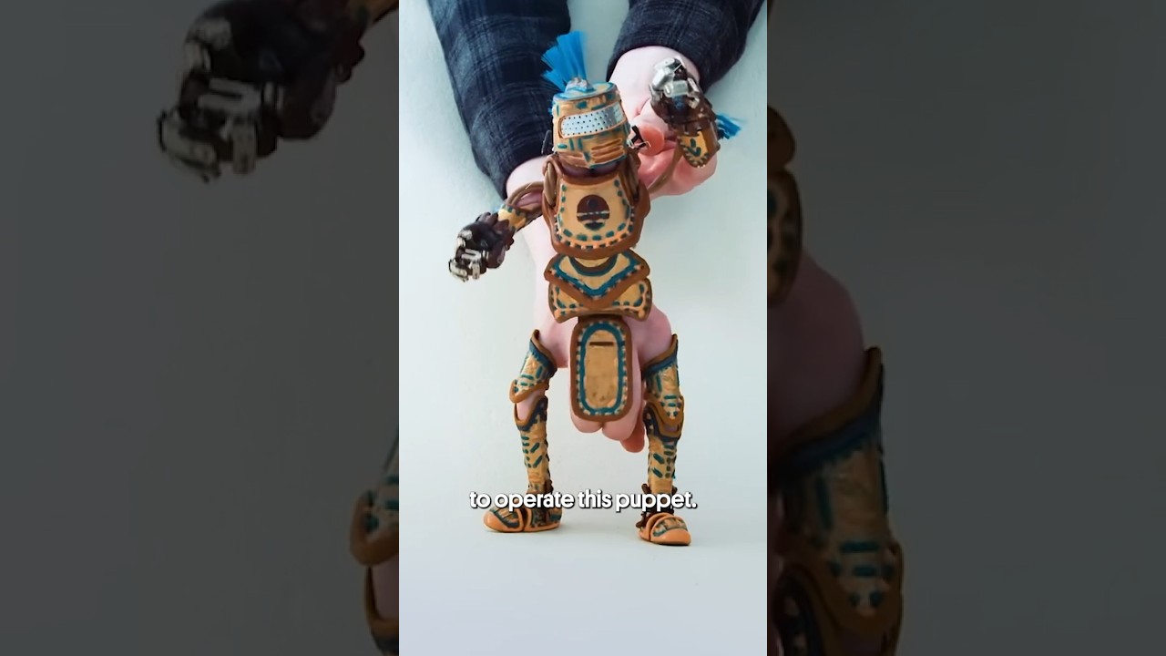 Watch Barnaby Dixon Create Incredible Puppets from Scrap Materials 🤯