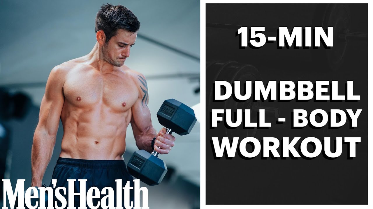 15-Min Dumbbell Full-Body Workout | Men’s Health UK