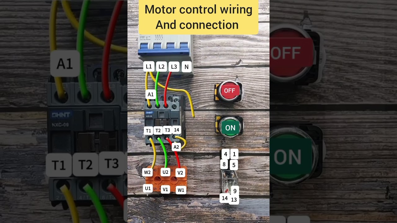 Contactor Interlocking Wiring Explained ⚡