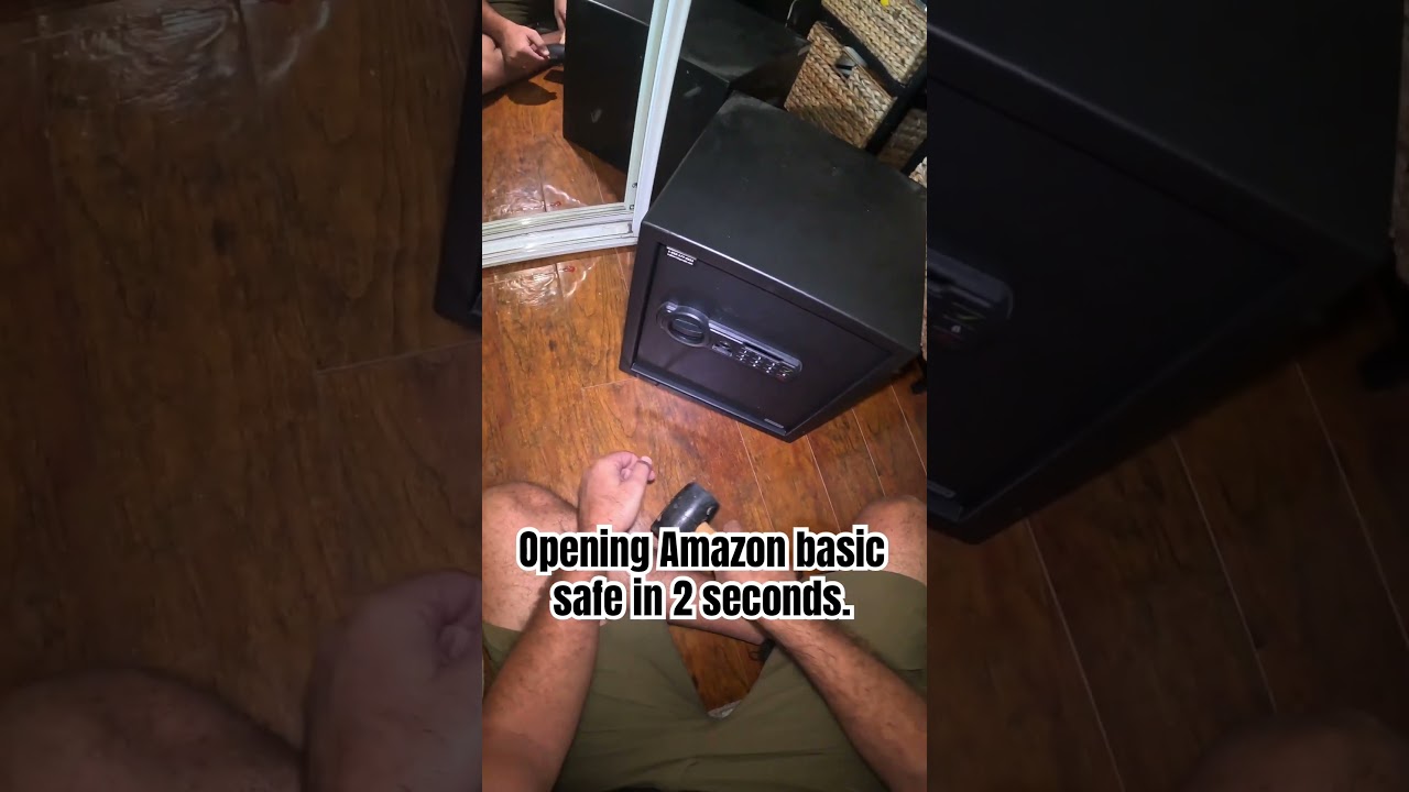 Quickly Open an Amazon Basics Safe in 2 Seconds