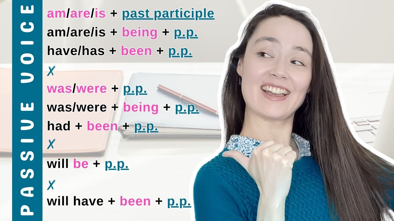 Master the Passive Voice in English: Complete Guide with Examples 📚