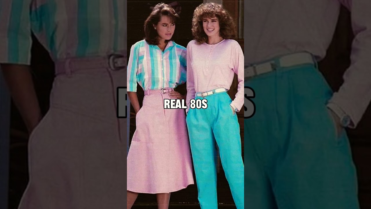 Inspired 80s vs Real 80s 😍