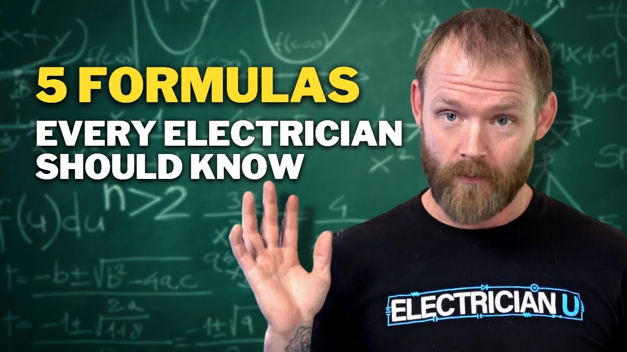 5 Essential Math Formulas for Electricians ⚡