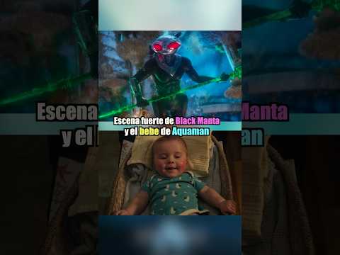 Black Manta va desvivir al hijo de Aquaman? #aquaman #dc #jasonmomoa #aquaman2