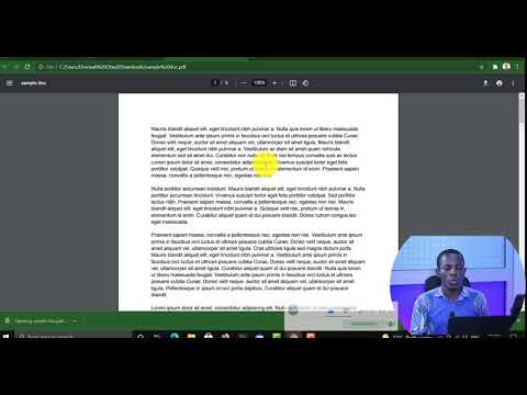 How to convert a google doc to PDF | Save Google Docs As PDF
