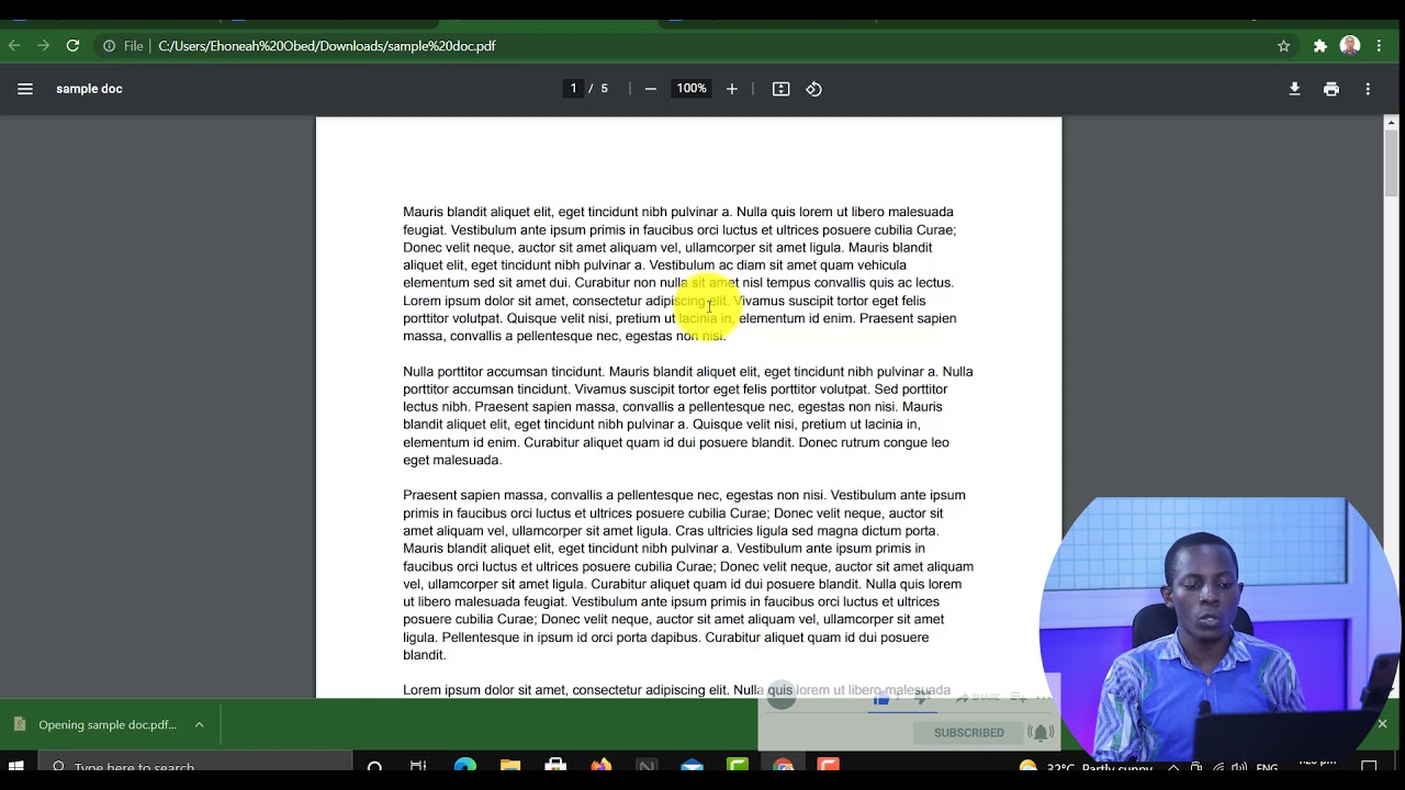 How to convert a google doc to PDF | Save Google Docs As PDF