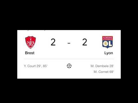 Brest - Lyon / 7eme Journée