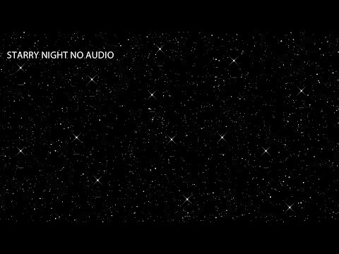 starry night no audio | TV Screensaver | Background starry night in series