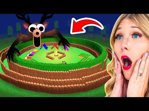 I Built THE SAFEST BASE in 99 NIGHTS in the FOREST [Roblox]