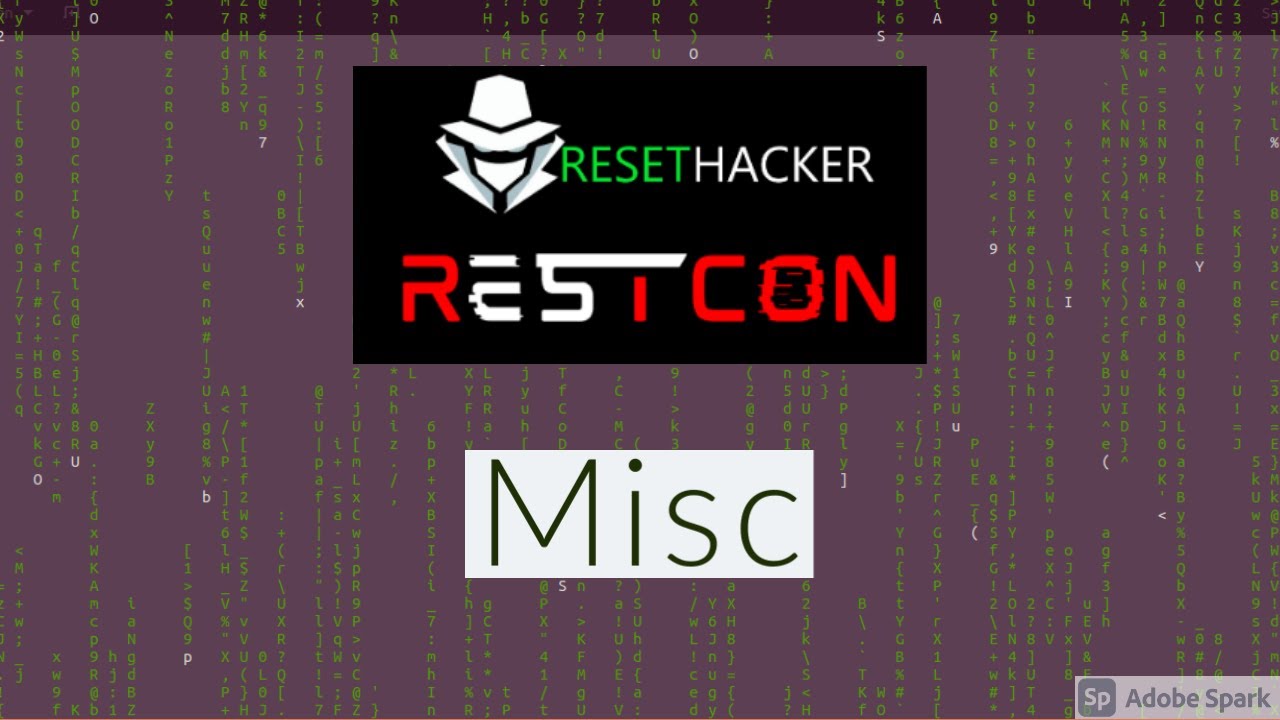 RESTCON CTF 2020: Mastering Misc Challenges with Fatal Kali 🕵️‍♂️