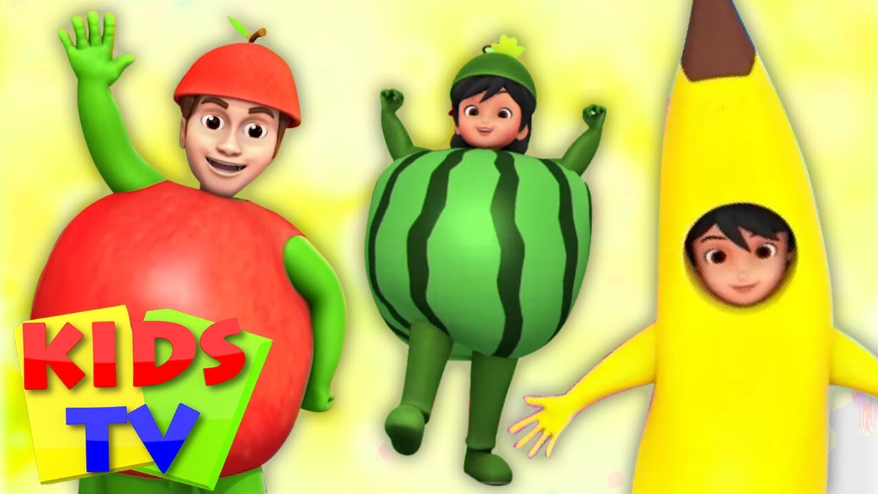 Canção de Frutas | Educação Infantil em Português | Desenho Animado para Pré-Escola