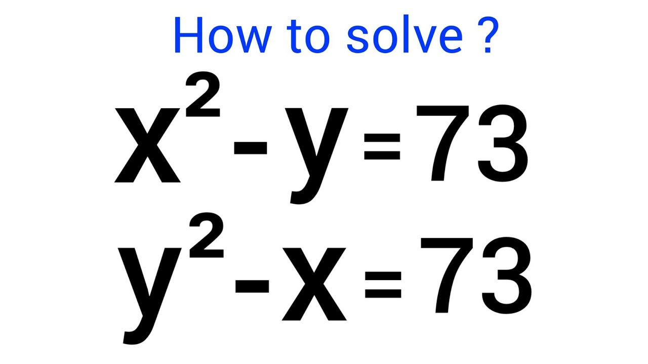 Solving a Challenging Algebra Problem
