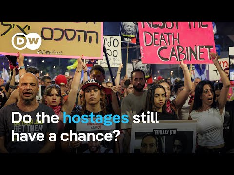 Israelis protest after their government’s Gaza City takeover decision | DW News