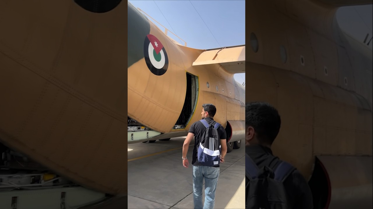 انزال جوي مع الجيش الأردني 🇯🇴