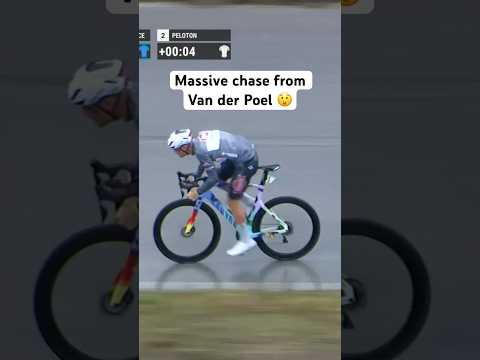 Ganna and MVDP go thermonuclear 💥 #cycling #ciclismo