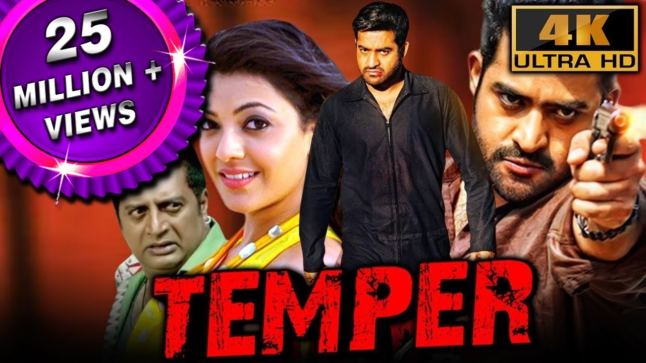 Temper (4K Ultra HD) - Jr. NTR's Blockbuster Action Hindi Movie | Kajal Aggarwal, Prakash Raj