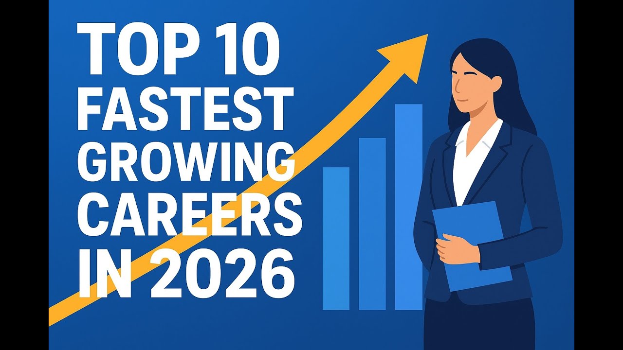 Top 10 Fastest Growing Careers in 2026 🚀