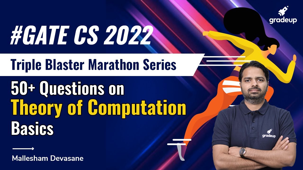 Master Theory of Computation: 50+ Essential GATE Questions by Mallesham Sir 📚