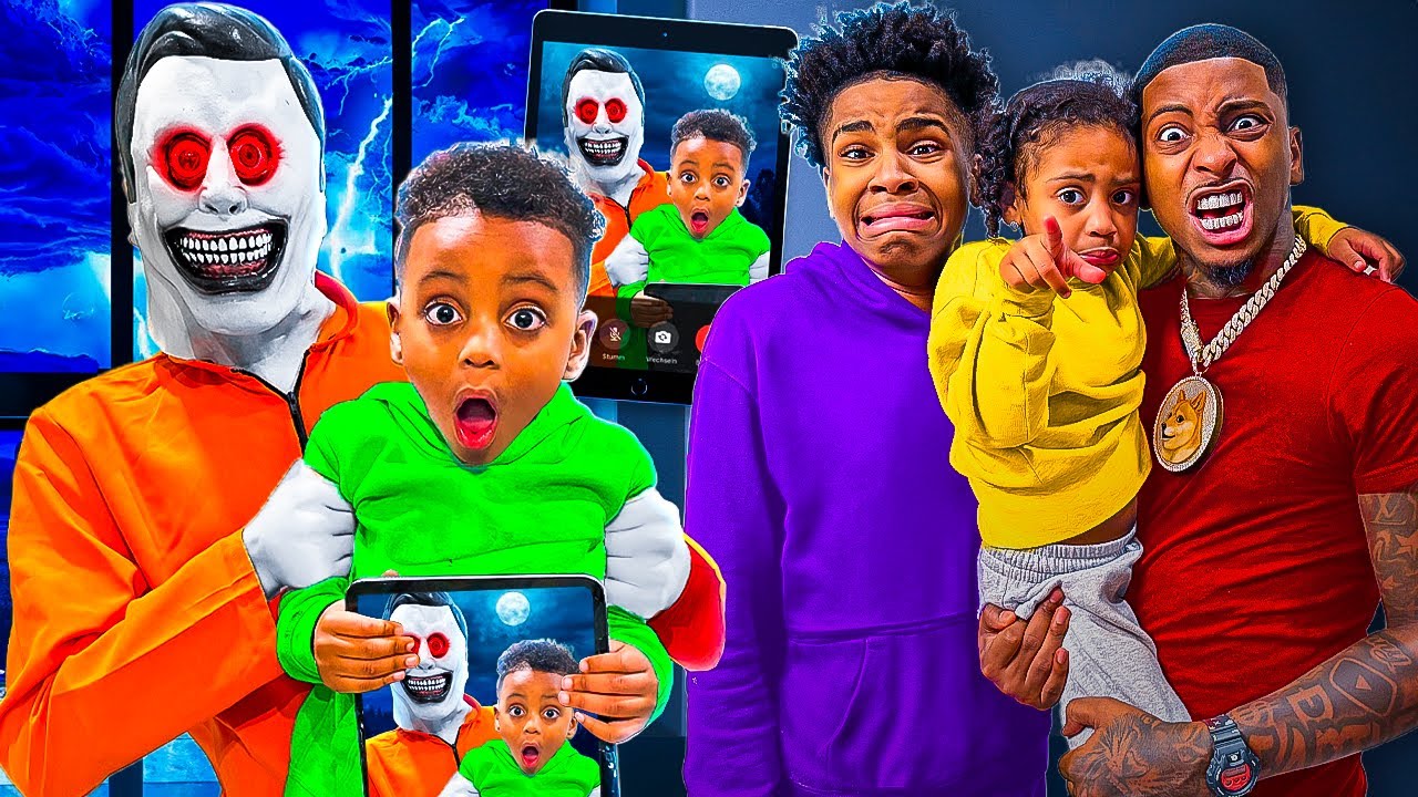 Exclusive Footage: MJ Spotted on FaceTime with Mr. Creepy Eyes! 😱