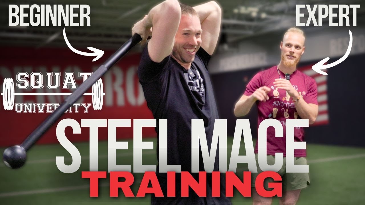 Steel Mace Beginner Workout with Squat University | Macebell Training