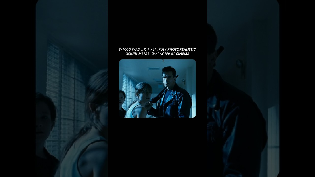 T-1000: Cinema's First Realistic Liquid Metal 💧