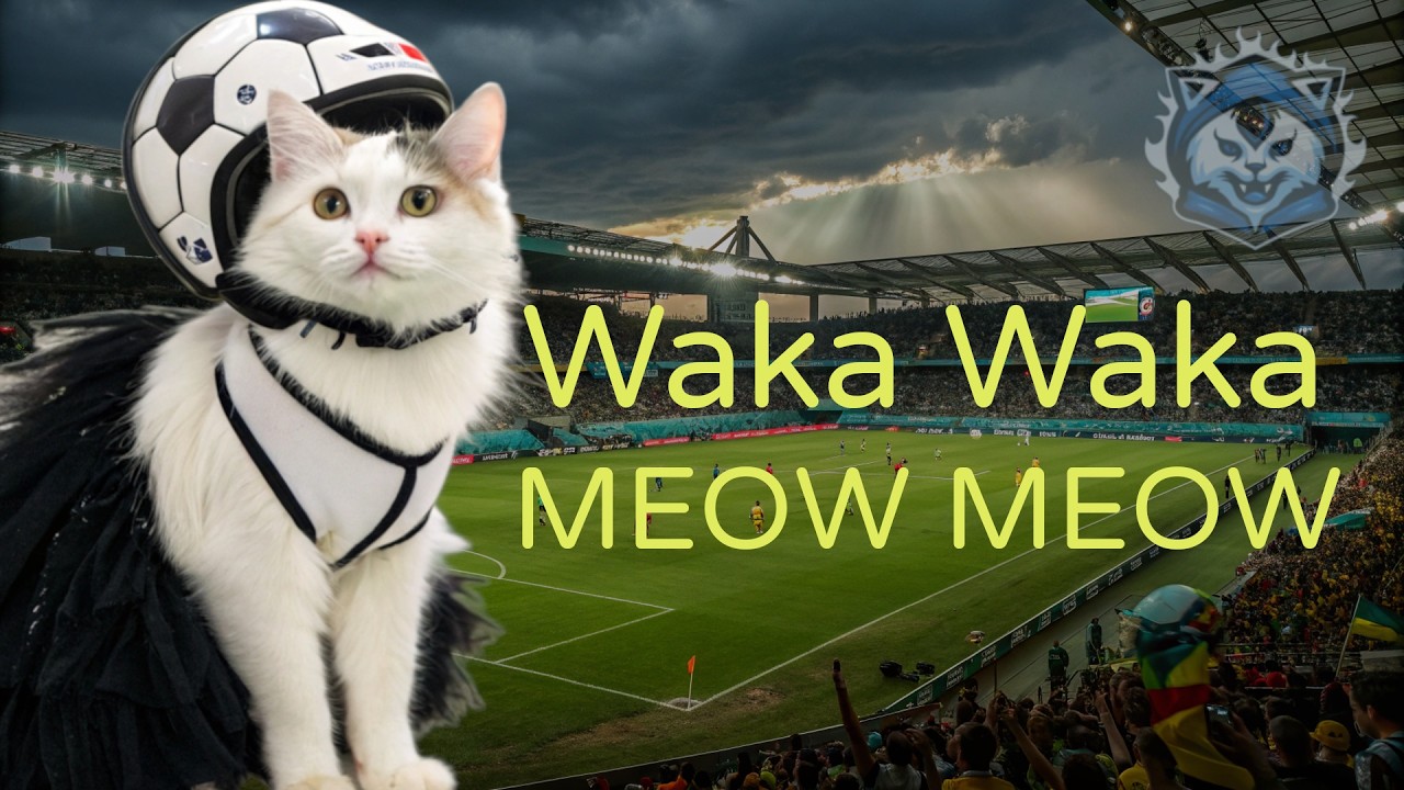 Shakira's 'Waka Waka' Gets a Purr-fect Cat Twist! 🐱