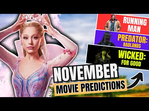 November Movie Predictions | Wicked: For Good, Running Man + More (2025 Entertainment Betting Picks)
