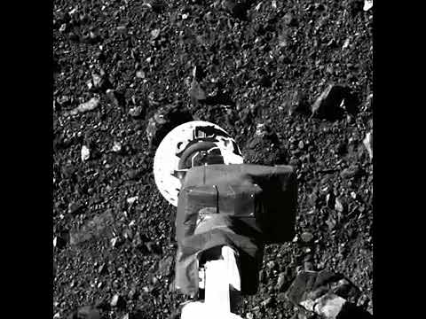 OSIRIS REx Sample Collection at Asteroid Bennu SamCam View of TAGSAM