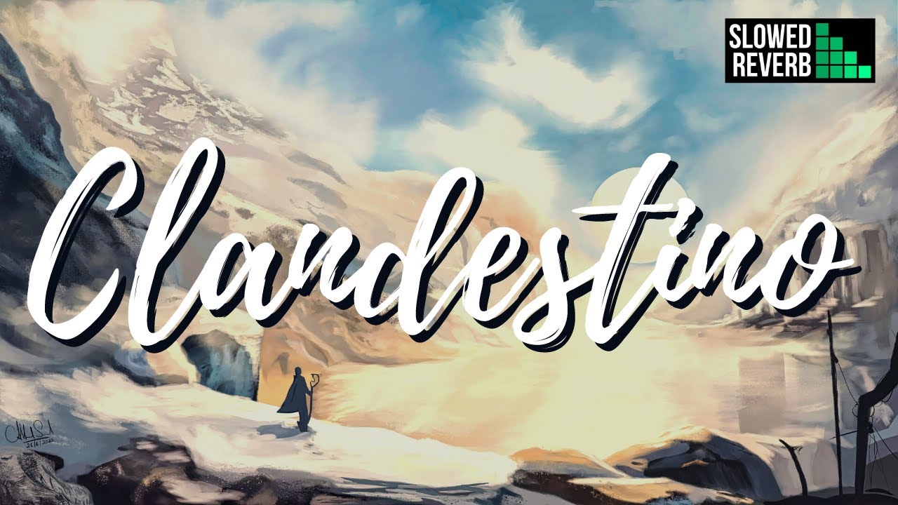 Master Sina ft. Balti - Clandestino (SLOWED + REVERB) 🎶 Relaxing Chill Remix