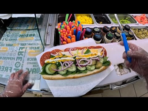 Subway Sandwiches: 1 Hour Work Experience 🥪