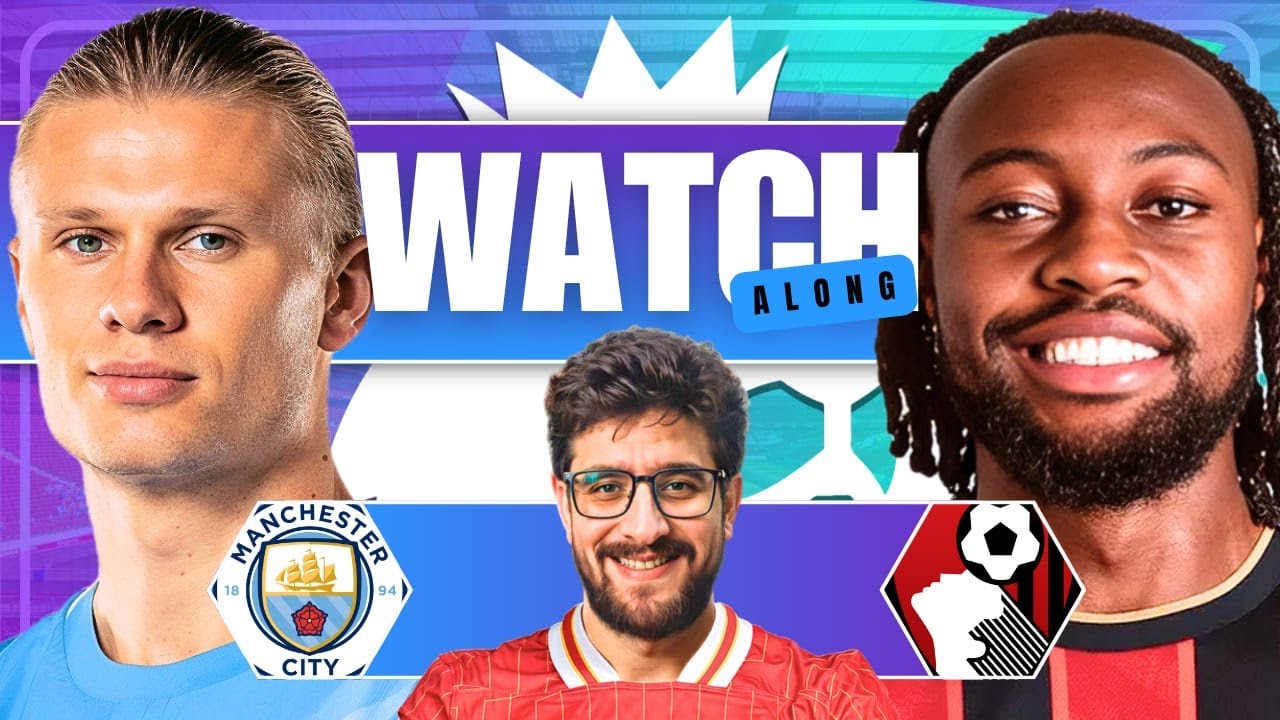 Manchester City vs Bournemouth Live Stream 🔥 | Premier League Watchalong