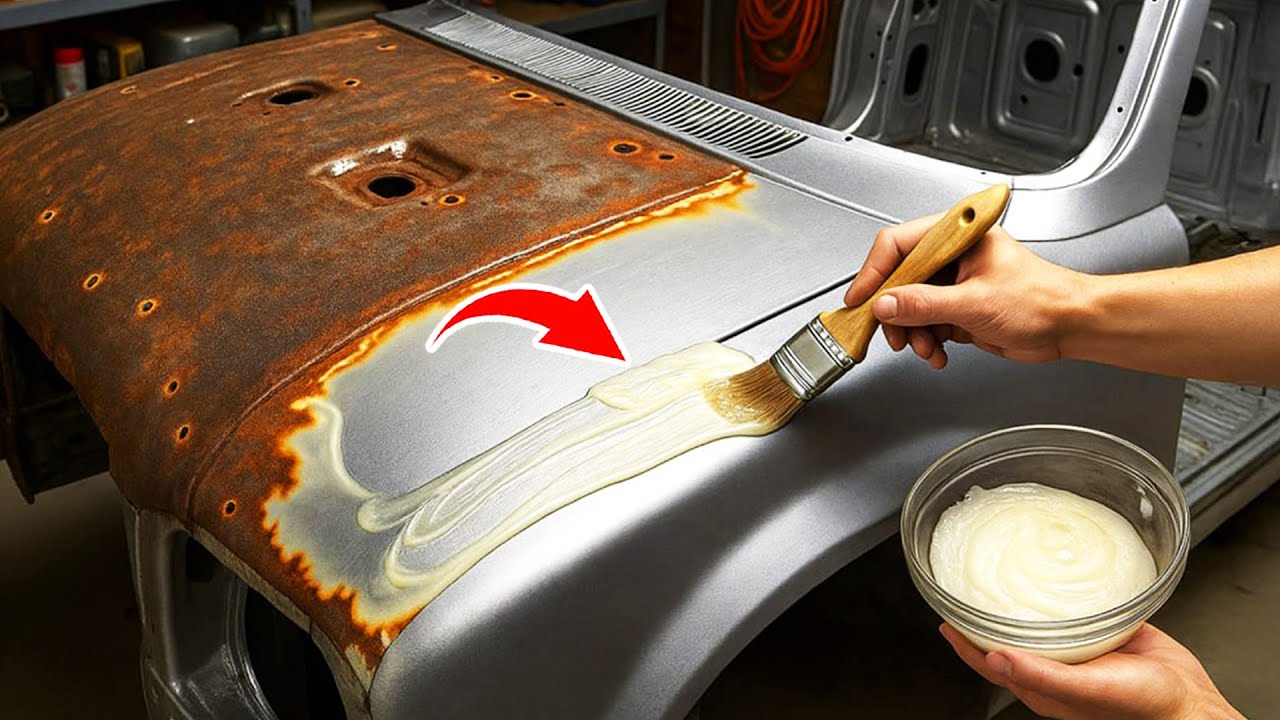 Miracle Homemade Rust Removal Gel with 2 Ingredients✨