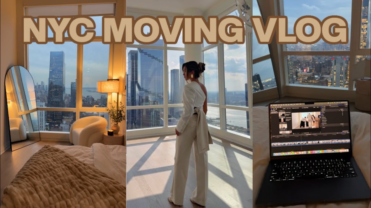 NYC MOVING VLOG  | Azra Mian