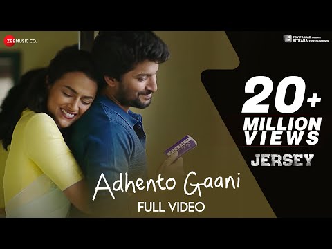 Adhento Gaani Vunnapaatuga - Full Video | JERSEY | Nani, Shraddha Srinath | Anirudh Ravichander