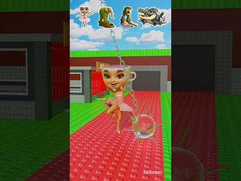 Weird Italian Characters vs Huge Frozen Mace