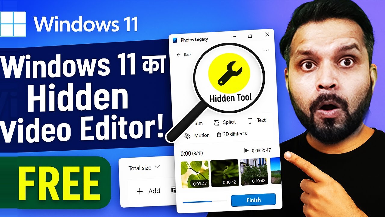 Hidden Free Video Editor in Windows 11 🎬