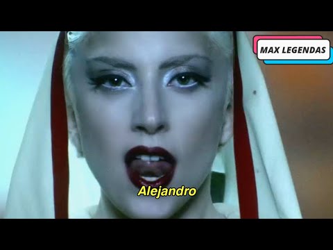 Lady Gaga - Alejandro (Legendado) 🎥
