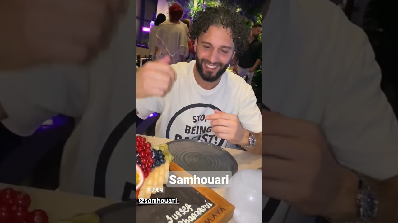 كيف رحب سامحوري بجوسف شنقاوي في دبي؟ 🤔