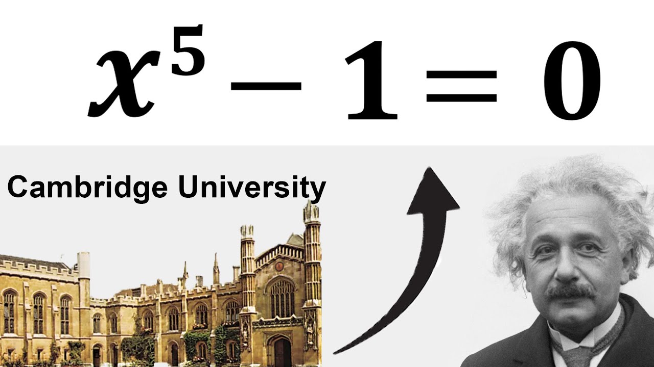 Can you solve this Cambridge Entrance Exam Question?