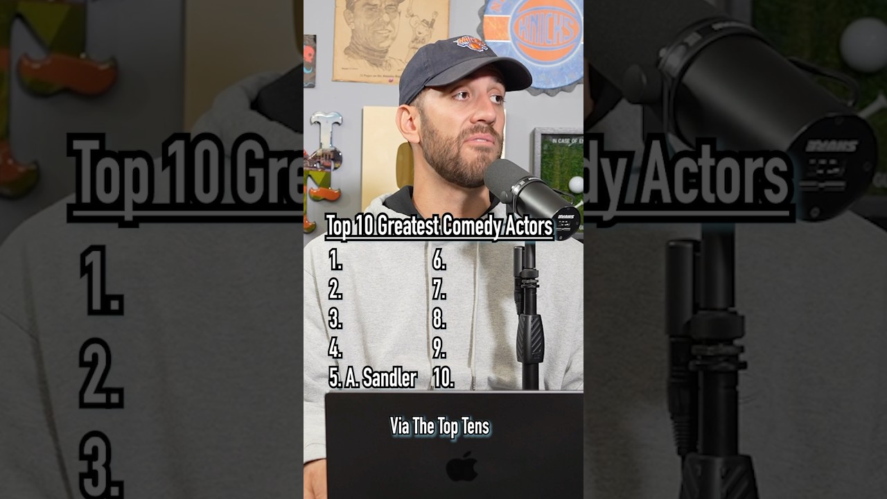 Top Comedy Actors of All Time π