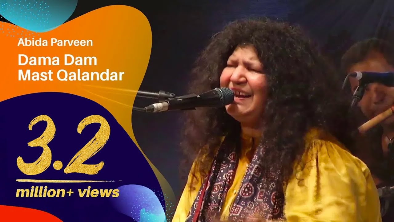 Dama Dam Mast Qalandar | Abida Parveen at FolkFest 2015 đļ