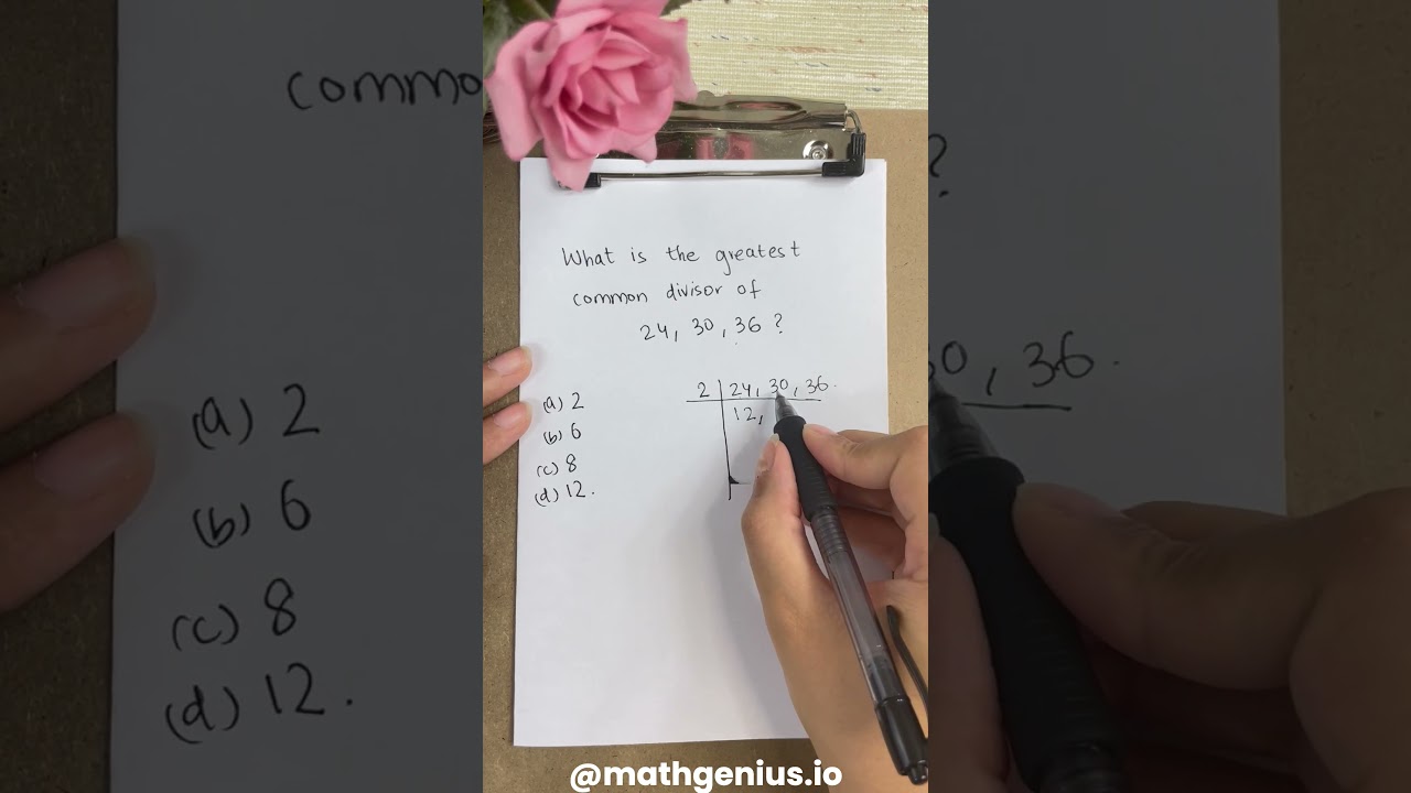 Master the Greatest Common Divisor with Easy Steps! 🔢