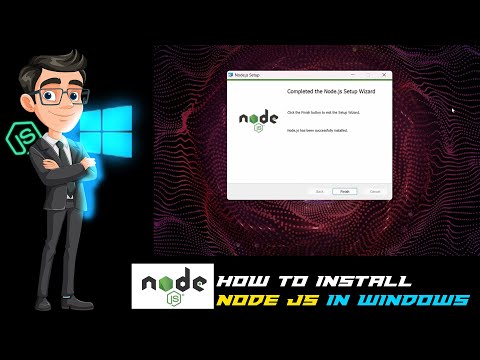 ⚡ Install Node.js on Windows 11 — Full Tutorial (No Errors + Verify Setup)