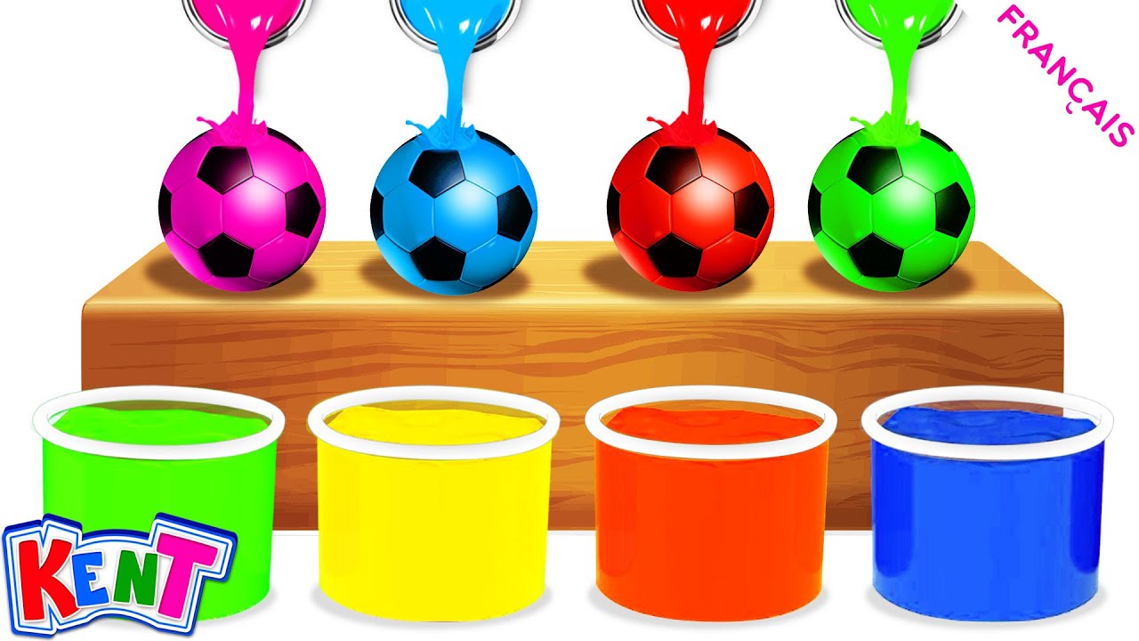 Apprendre les couleurs avec des balles ⚽️