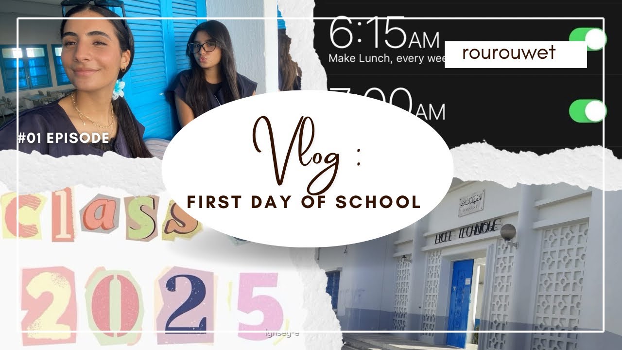 First Day of School in Tunisia 2024/2025 ๐ซ