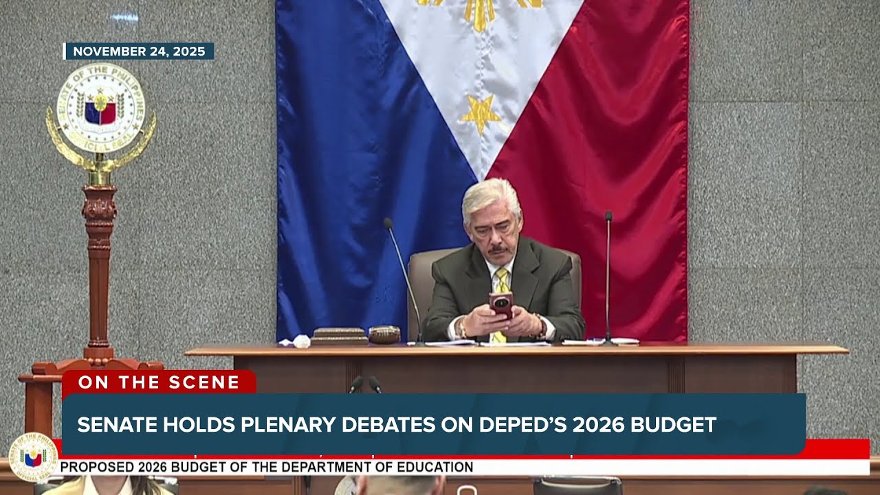 HIGHLIGHTS: Senate holds plenary debates on DepEd’s 2026 budget | ANC
