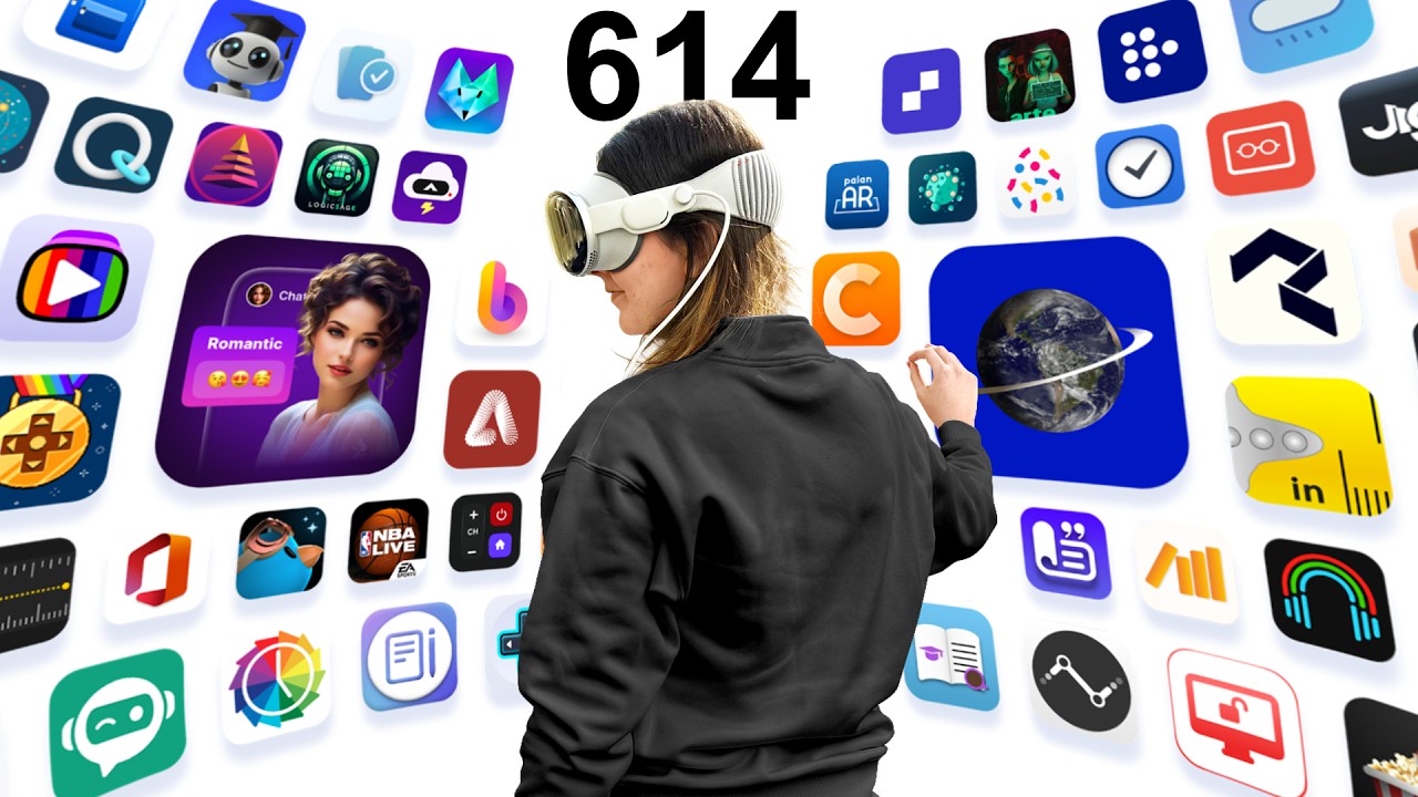 Tested All 614 Apple Vision Pro Apps 🚀