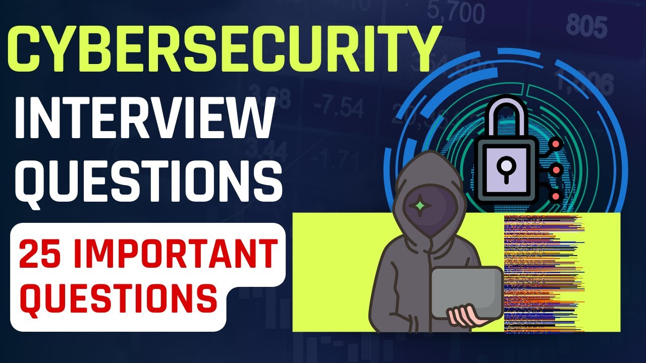 25 Top 25 Cybersecurity Interview Questions & Answers for 2024 🔐