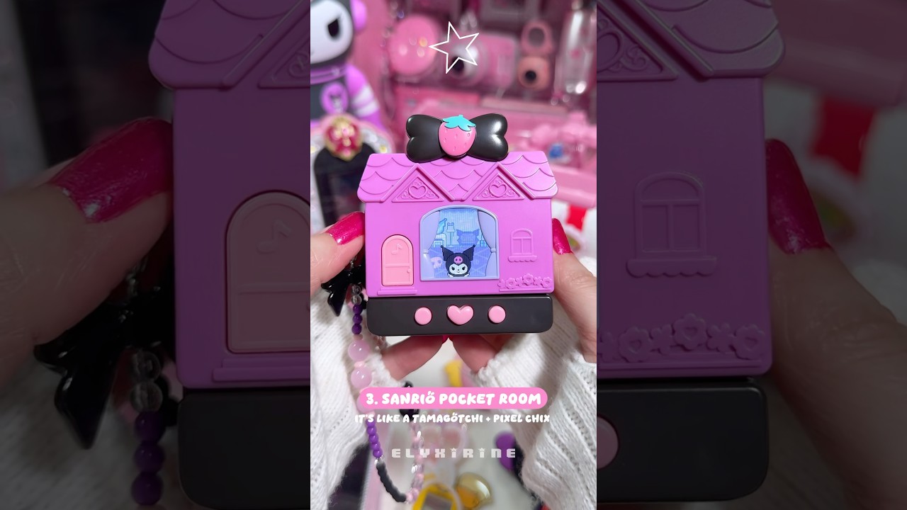 💜💜💜 #tamagotchi #virtualpet #kawaii #sanrio #kuromi