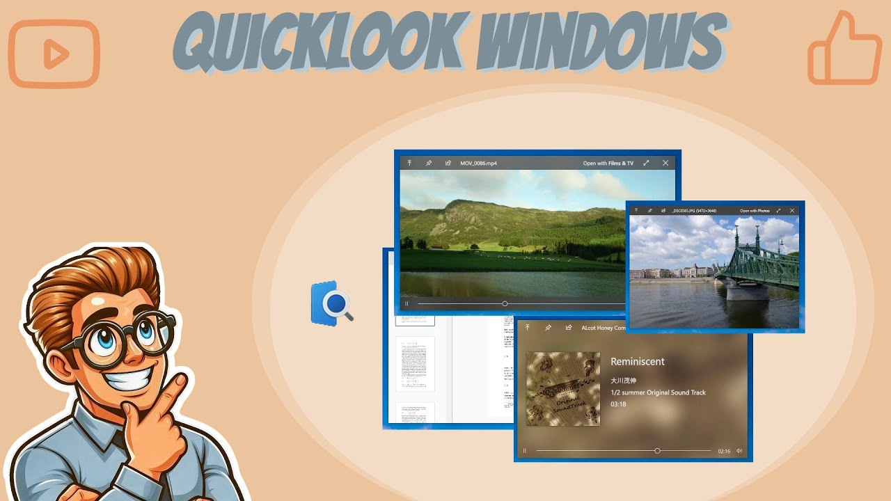 Quicklook pour Windows : Visualisez vos fichiers en un clic ⚡